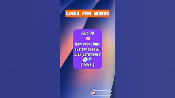 🔥 Quickly List Partitions in Linux 📀 Linux for Noobs Pt. 39