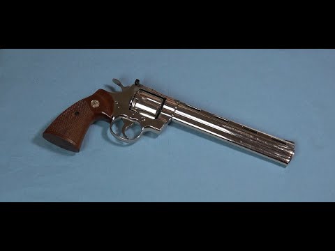 左轮手枪清洁维护演示（柯尔特蟒蛇）How to clean a revolver.