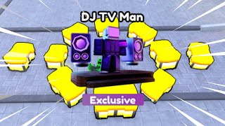 😱OMG!!🔥I GOT DJ TV MAN AFTER SPENDING $100,000 GEMS 🤯