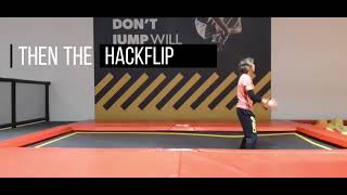 Crapwheel to Hackflip to Handspring progression