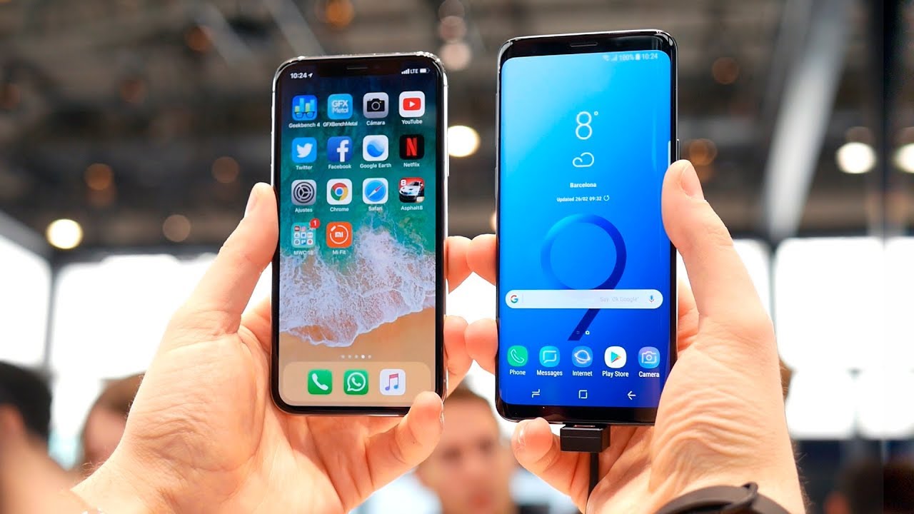 Samsung Galaxy S8 Vs Iphone