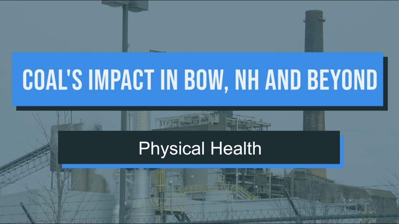 No Coal In Bow: Physical Health Impacts