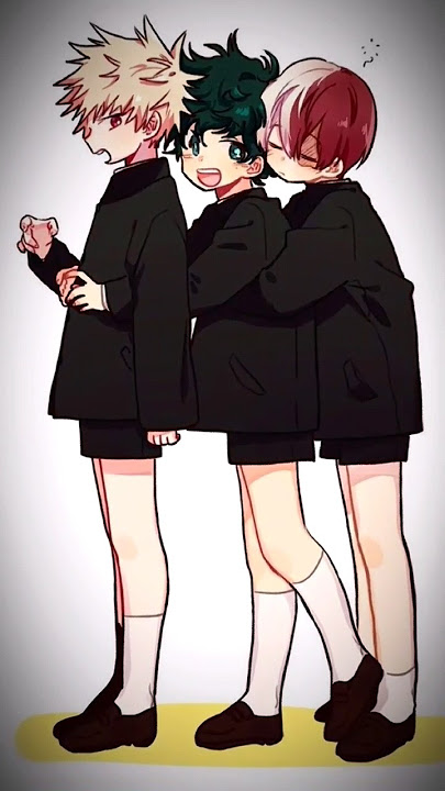[ Bakugou X Deku X Todoroki🖤🗿]Edit||~#myheroacademia
