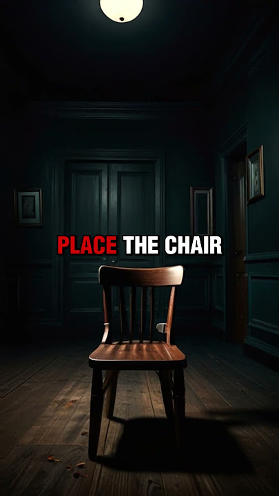 NEVER PLAY MUSICAL CHAIR ALONE AT 3AM!