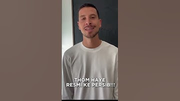 PROF THOM HAYE RESMI GABUNG PERSIB BANDUNG !!!#thomhaye #persib #herewego  #bobotoh #persibbandung