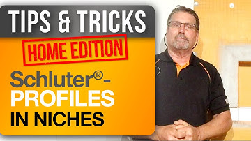 Tips on Using Schluter® Profiles in a Niche