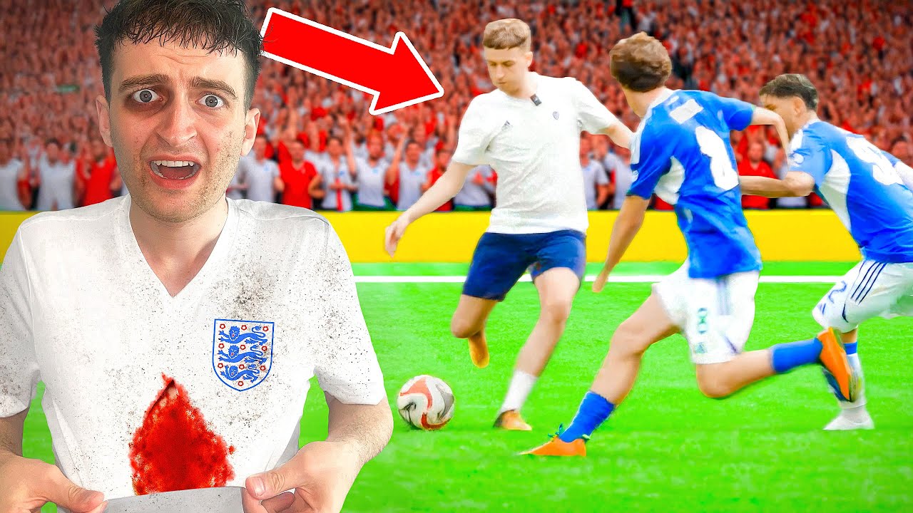 I Played in a EURO 2025 Football Tournament For ENGLAND! (BIG FIGHT vs Italy)