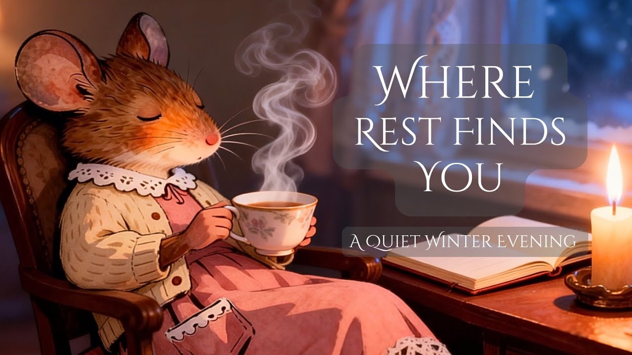 You Don’t Have to Begin Yet🌙| Cozy Storybook Ambience for Quiet Evenings