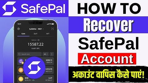 How to recover Safepal Account | How To Recover Safepal Wallet | safepal recover 12 word key