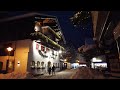 Oberstdorf Germany Night Walk Winter 2021