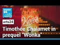 Timothée Chalamet sings, dances and dons a top hat in prequel &#39;Wonka&#39; • FRANCE 24 English