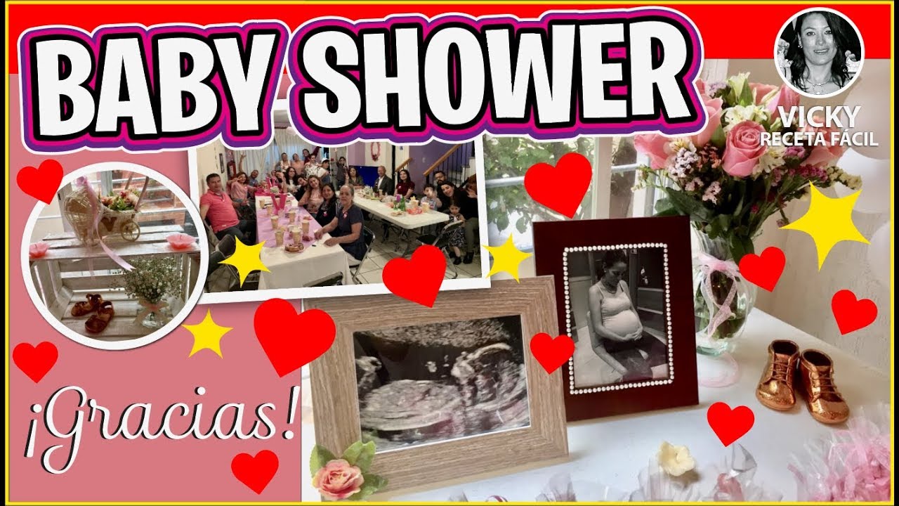 BABY SHOWER #VickyRecetaFacil | VICKY RECETA FACIL