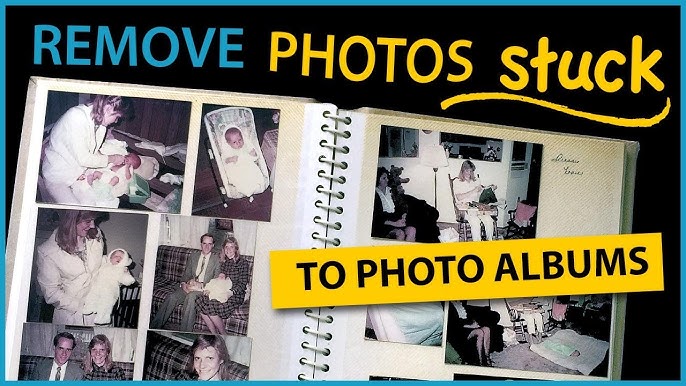 Magnetic Photo Albums Are Ruining Your Photos, Get Them Out! 