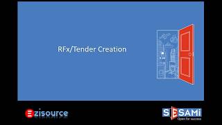 RFx/Tender Creation