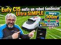 Eufy C15 enfin un robot tondeuse SIMPLE pour terrain jusqu'à 500m². Installation réel en 5min !