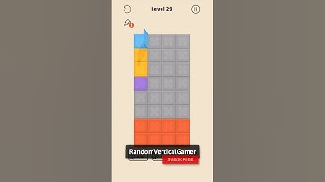 Folding Blocks [Level 29] (24/120 Beginner) | Walkthrough #shorts