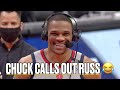 Russell Westbrook Apologizes To Chuck For Not Getting A Triple-Double