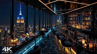 New York Night Jazz 🌆 Elegant Bar Ambience with Relaxing Jazz Saxophone Music To Help You Relax