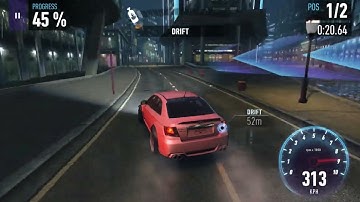 nfs no limits, Subaru Impreza WRX STI VS Subaru BRZ 