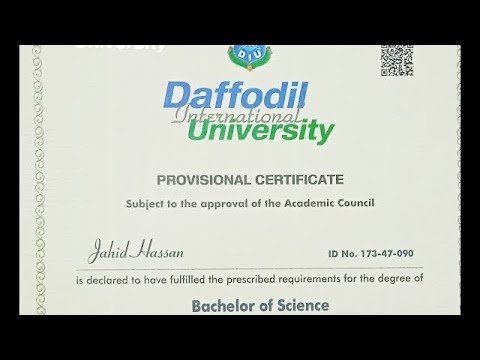 How to apply  for transcript and certificate (Daffodil international University) (Civil Dept.)