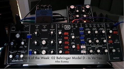 PATCH of the WEEK 02: Behringer Model D - In Veritas