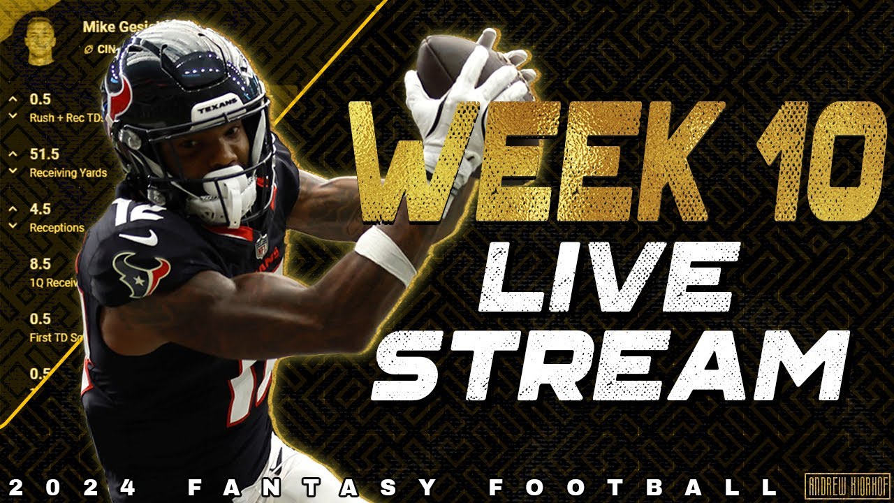 Week 10 Live Stream Q A 2024 Fantasy Football YouTube week-10-live-stream-q-a-2024-fantasy-football-youtube