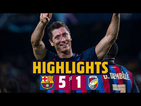 💥 HIGHLIGHTS I BARÇA 5-1 VIKTORIA PLZEN I LEWANDOWSKI HAT-TRICK💥