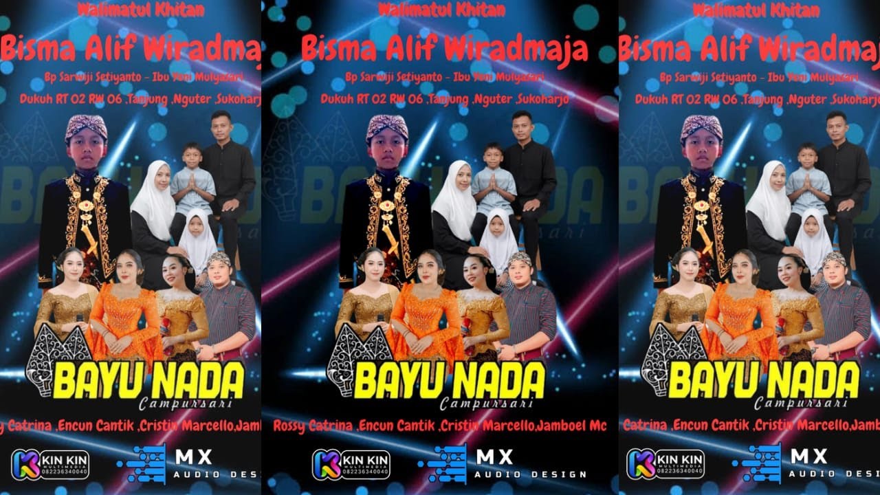 🔴📡LIVE  BAYU NADA || WALIMATUL KHITAN BISMA || MX SOUND SYSTEM ||  KINKIN PRODUCTION ||