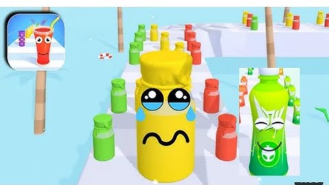 Juice Run 3D Games All Levels Walkthrough Gameplay iOS,Android Relaxing Video Update Level #Shorts