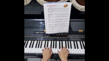 Thumbnail of Belajar cepat piano 1 lagu 51 detik #Slumber song #Yamaha class 12