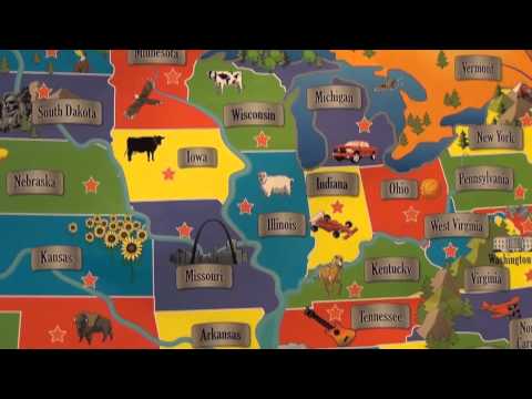 Interactive USA Map from CP Toys