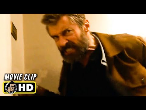 LOGAN Clip - &quot;Hotel Fight&quot; (2017) Hugh Jackman