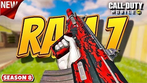 🔥RAM-7 BEST Class Setup in COD Mobile Season 8 | INSANE Damage Build | Call of Duty Mobile Season 8 