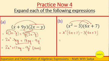 Expansion and Factorization of Algebraic Expression | Practice Now 4 | Part 5 | D2 | NSM 2