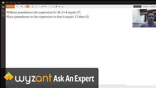 Order of Operations: Parentheses Matter