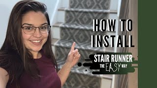 How to Install a Stair Runner - The Right Way