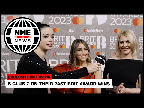 S club 7 on their past brit award wins, and tease a big announcement