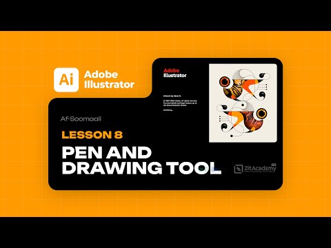 Day 8 Adobe Illustrator: Pen and Drawing Tool – Somali