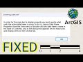 Arcmap Creating Scale Bar Error - ArcGIS Scale Bar Error Fixed