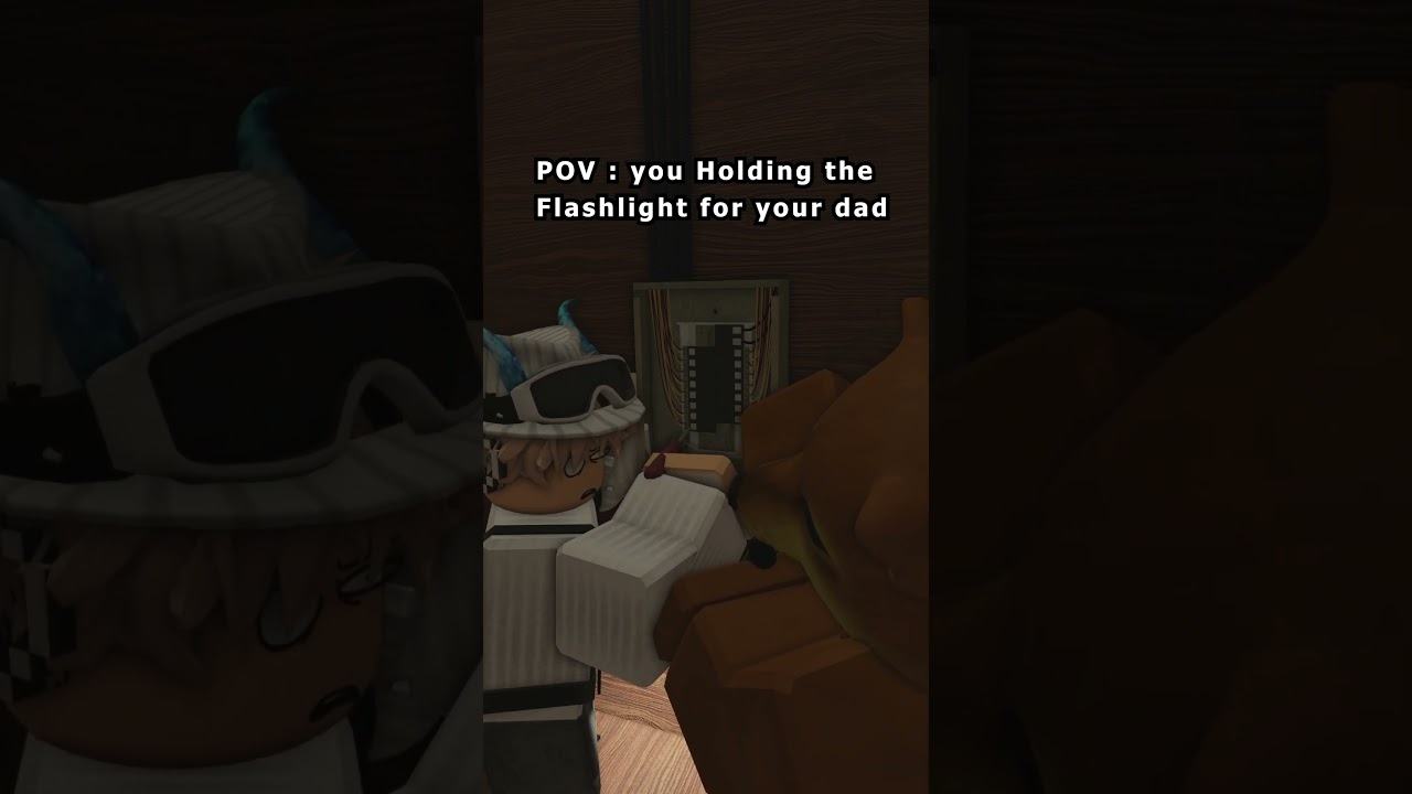 can you hold flashlight straight | Roblox Animation 