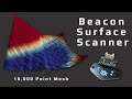 The future of 3d printer bed levelling  10000 point mesh with beacon surface scanner