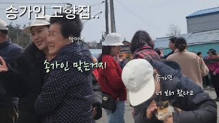 송가인 특별한 하루 고향집 300km 찾아온 할머니..엉덩이 쓰담쓰담 국민 손녀 송가인..
