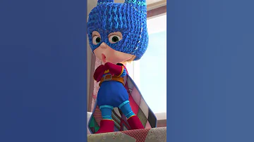 SuperMasha Is In A Hurry To Help MashaBearRUSSIAN SelfMadeHero Shorts Cartoonforkids 