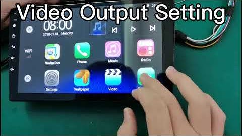 Video Output of T3 System
