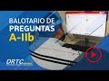 DRTC-JUNÍN | BALOTARIO DE PREGUNTAS CATEGORÍA A-IIb