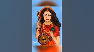 Radha Krishna Acrylic Painting for Beginners/ Lippan Art/Warli Art Work#trending #omnamahshivaya