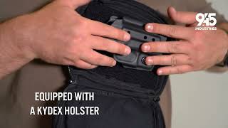 Concealed carry fanny pack (black color)