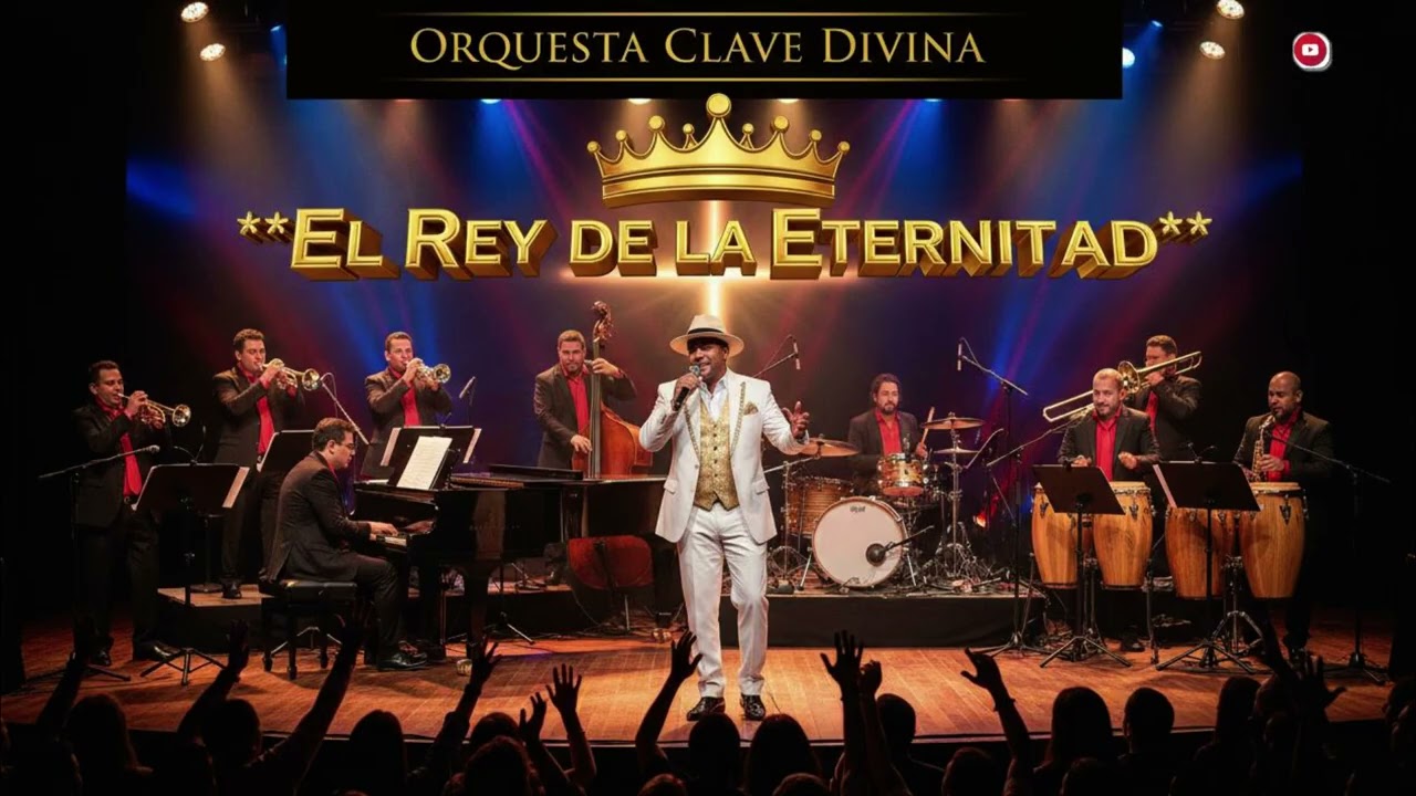 El Rey de la Eternidad 👑 Salsa Cristiana 2026 - Gabriel Santos & Orquesta Clave Divina