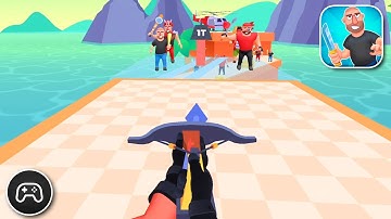 Hit Master 3D: Knife Assassin - Gameplay Walkthrough Part 7 - Game Levels To Play (iOS, Android)