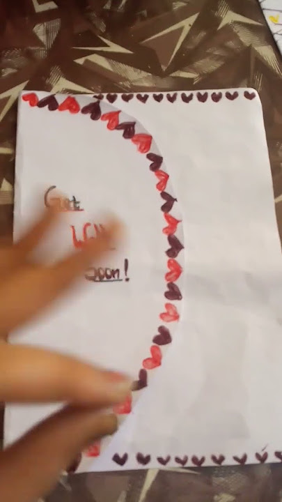 get well soon card #birthday gift idea #simple handmade card #diy #creations #gift #card #love #cute